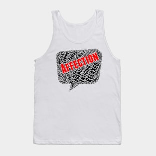 Positive Words, Positive Vibes, Quotes Tank Top